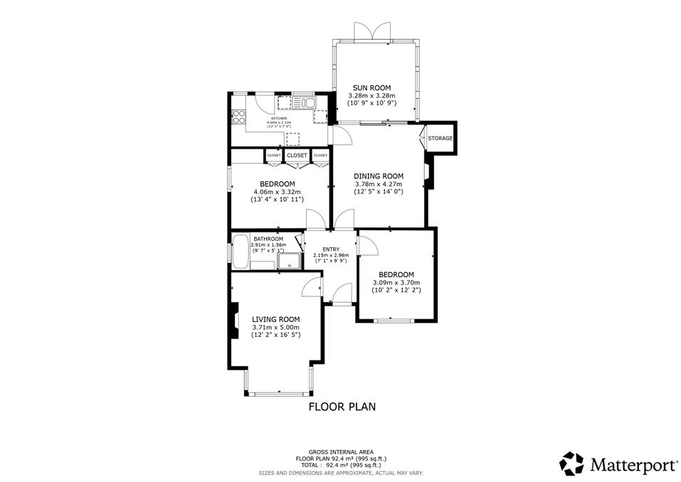 32, Dalmeny Avenue, Glasgow floorplan