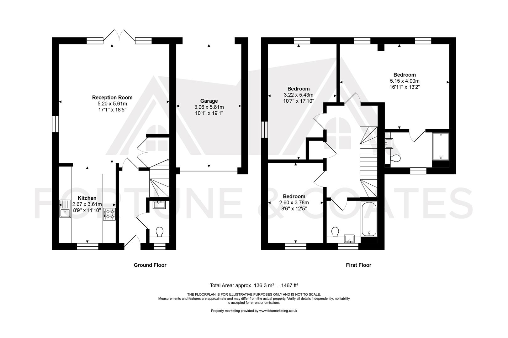6, Calm Lane, Harlow floorplan