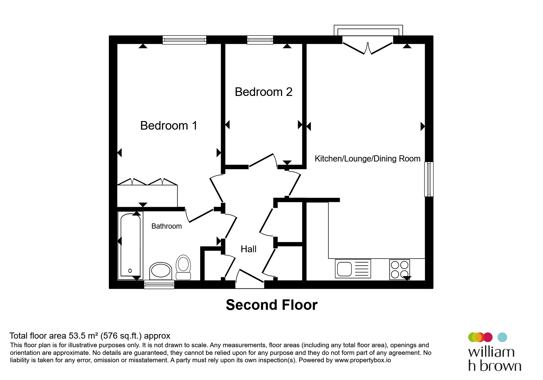 16, Kitson Road, Castleford floorplan