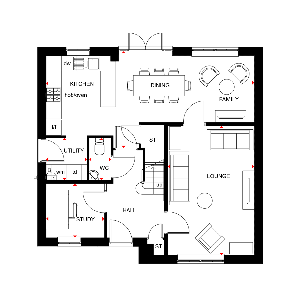 "Radleigh" at Coat Road, Martock TA12, 4 bedroom detached house for
