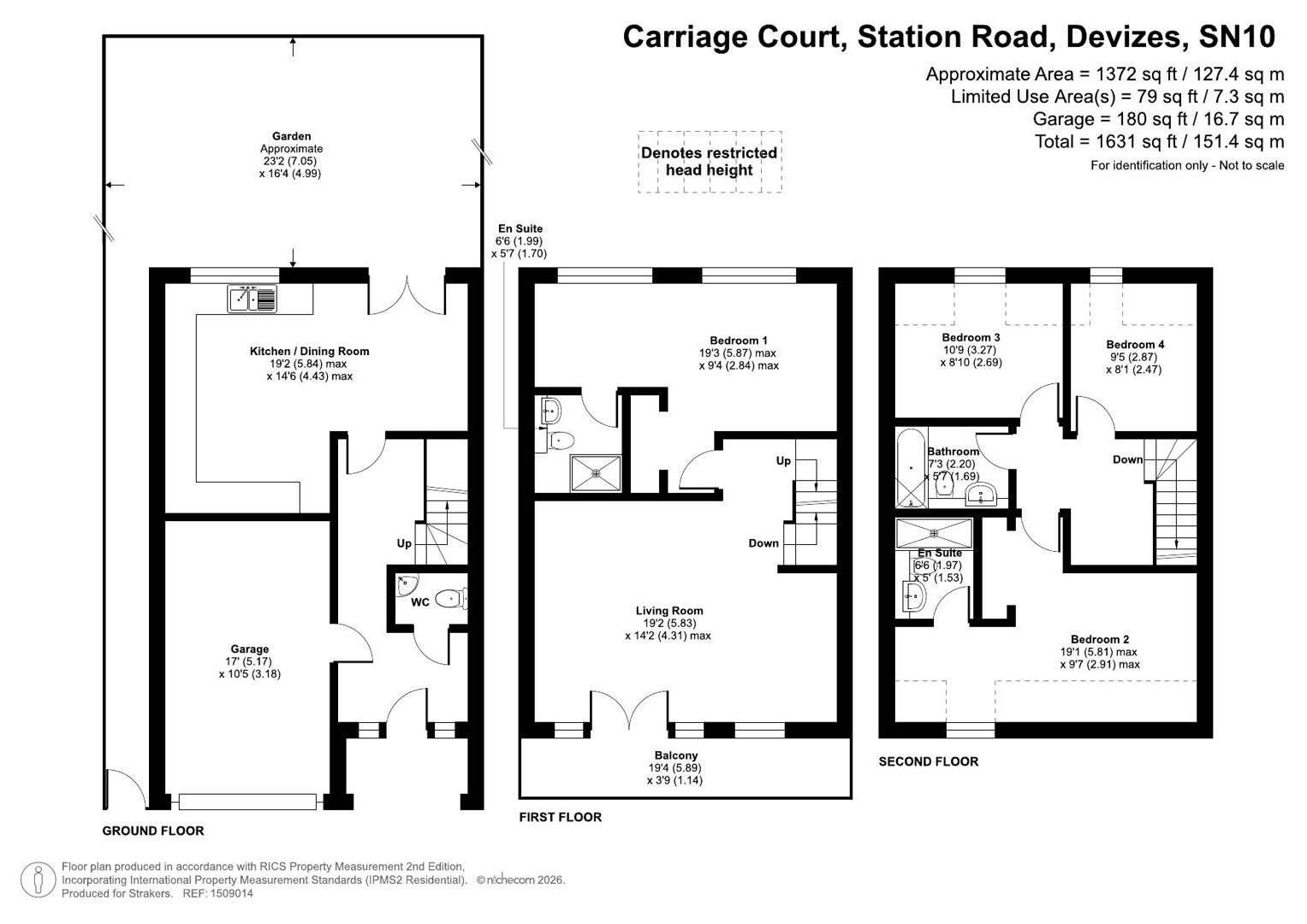 5 Carriage Court, Station Road, Devizes floorplan