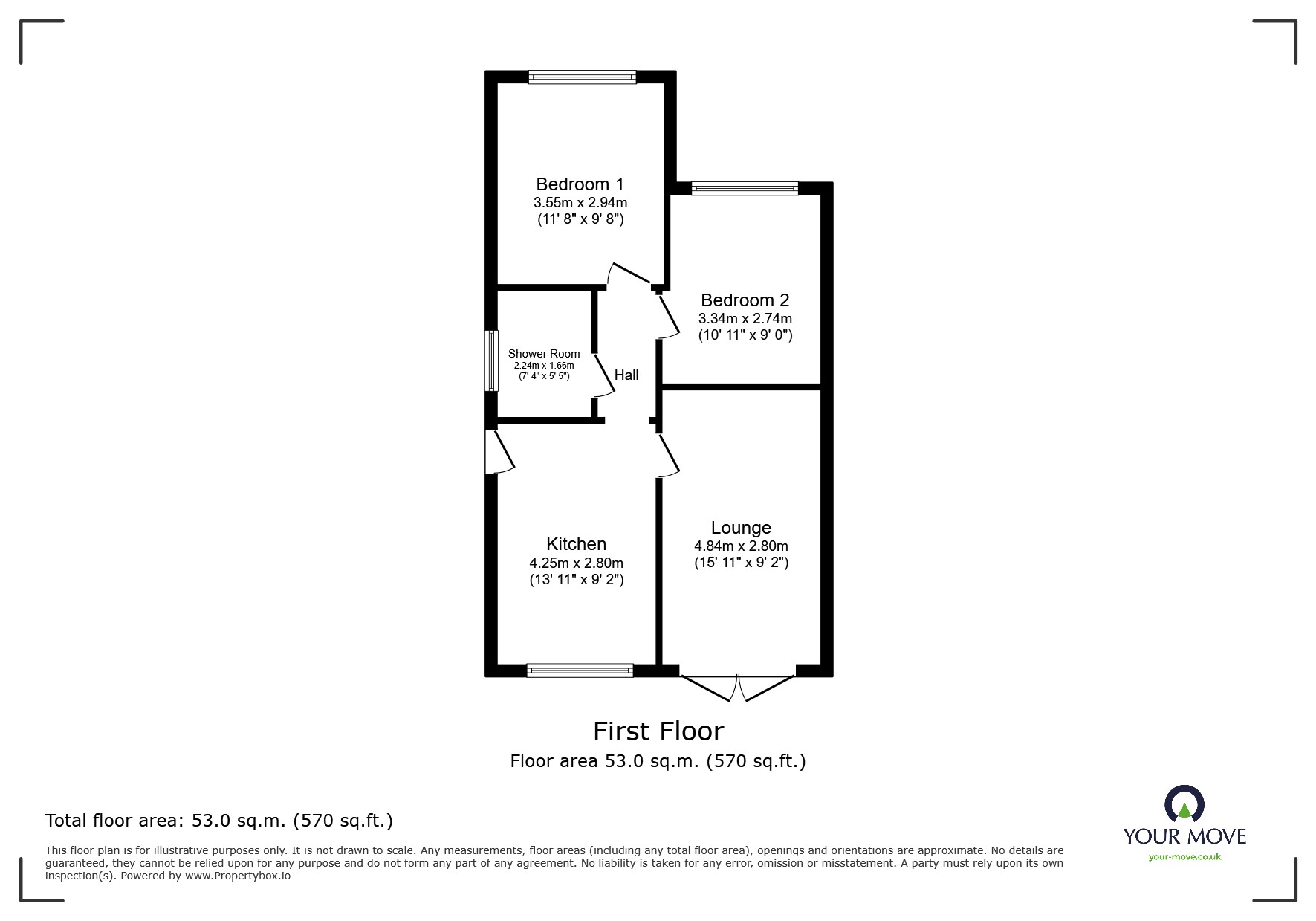 Tingle Creek,, Back Lane, Doncaster floorplan