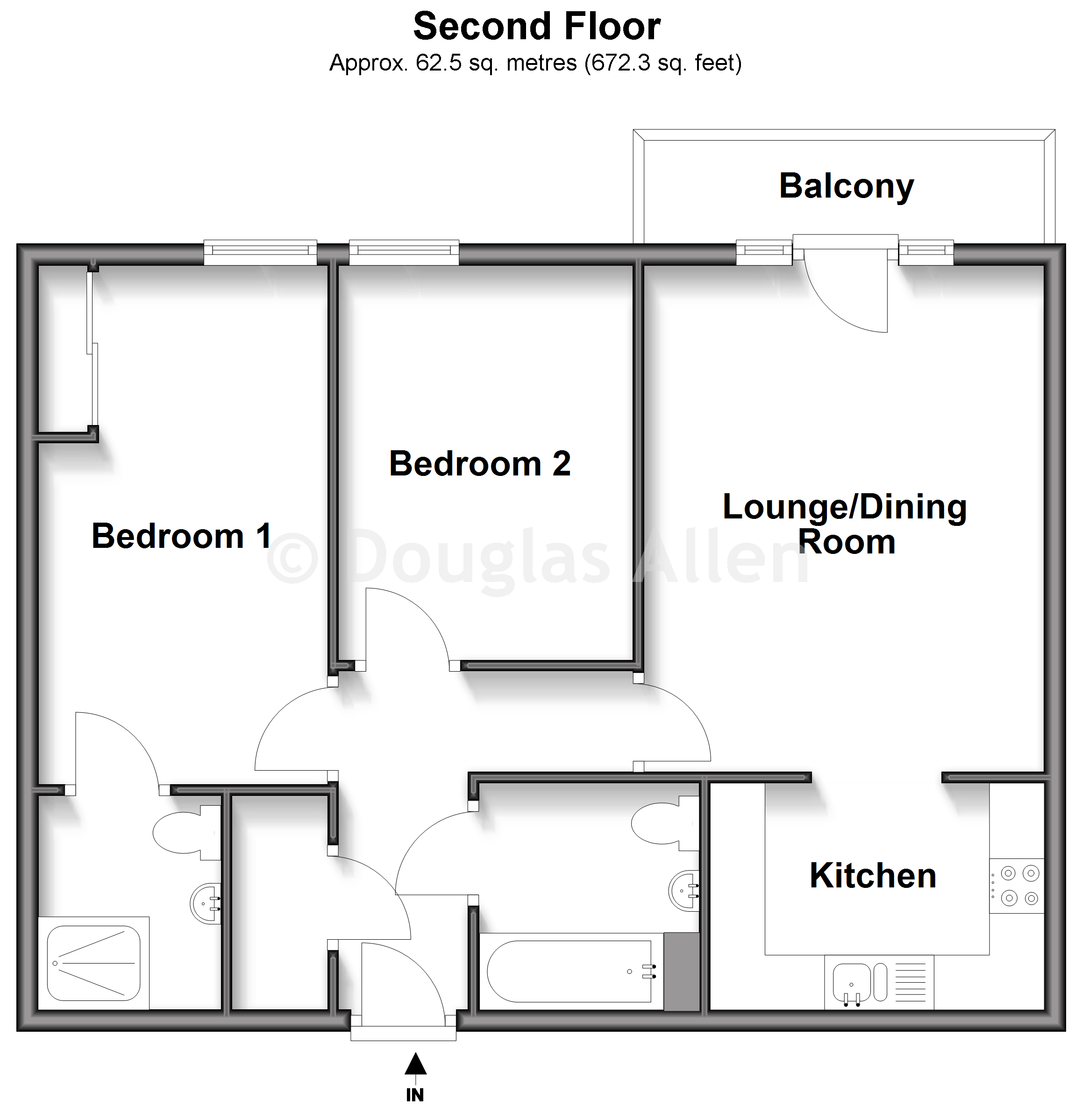Memorial Heights, Monarch Way, Ilford floorplan