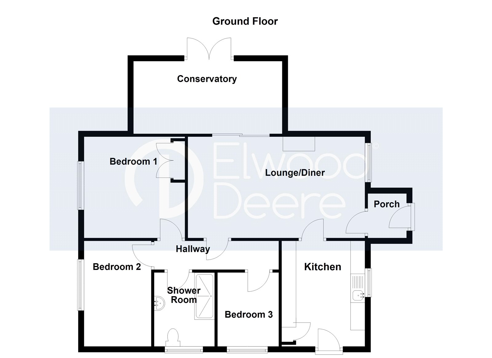 96, Westward Place, Bridgend floorplan