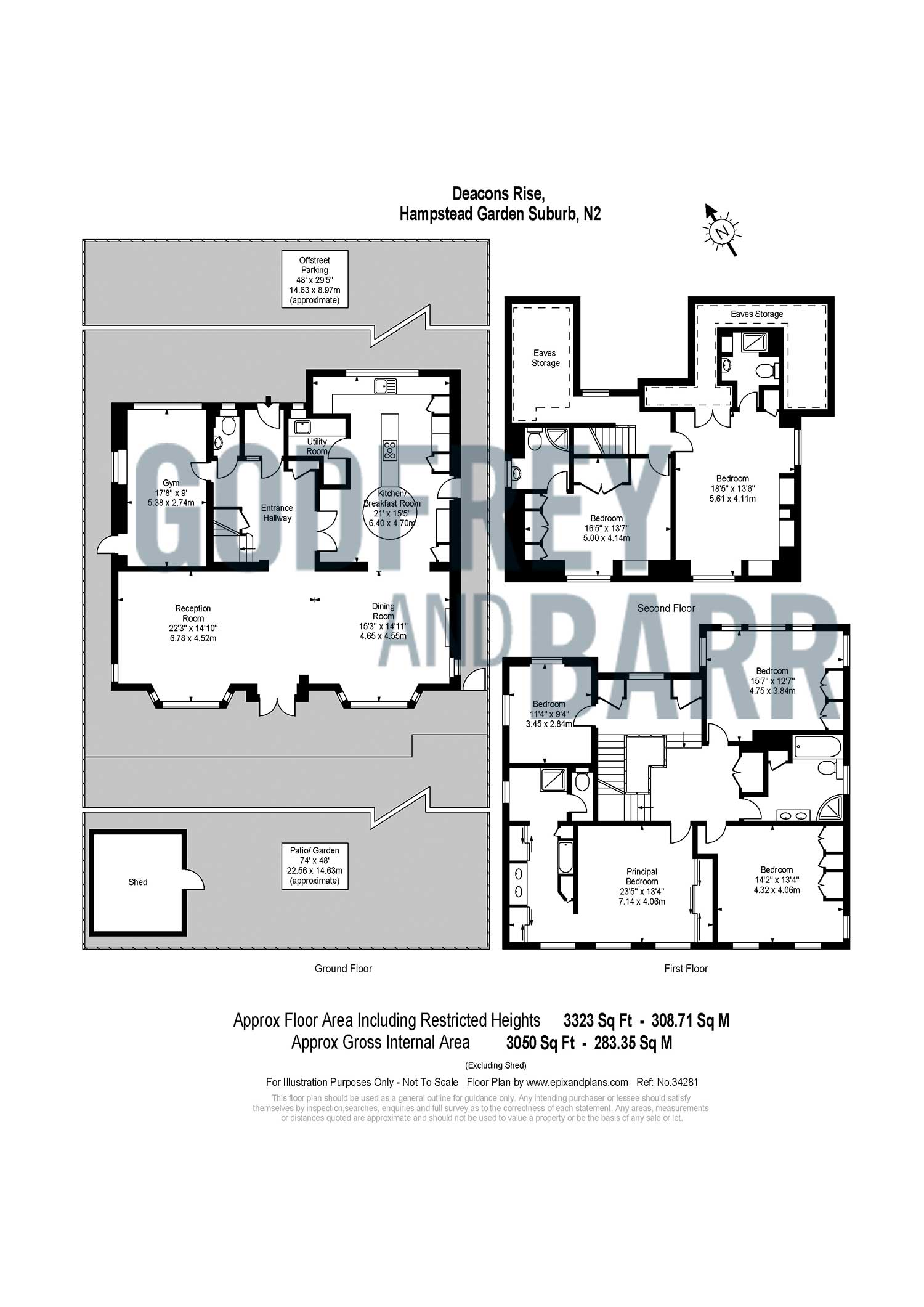 Deacons Rise, Deacons Rise, Hampstead Garden Suburb floorplan