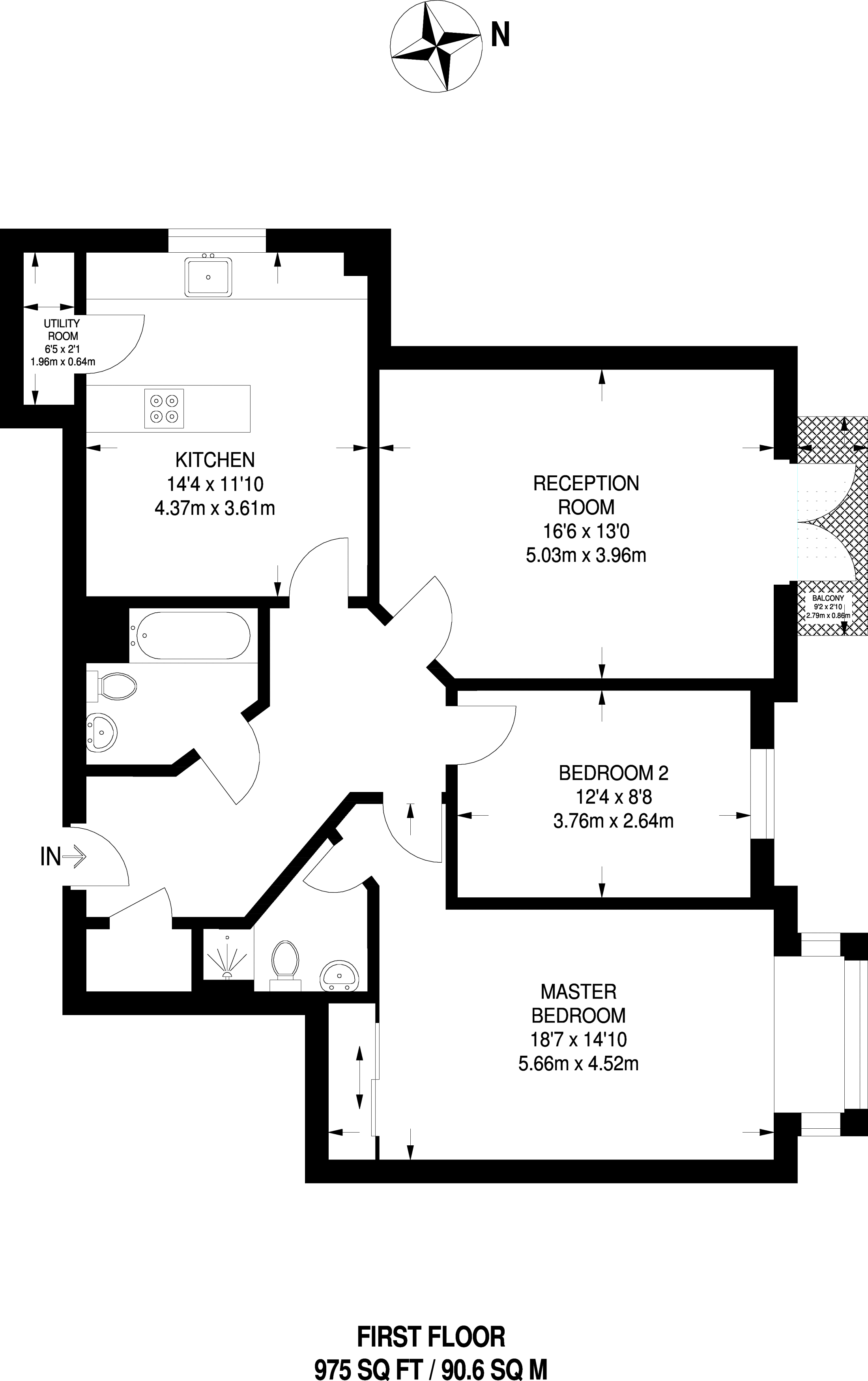 2 Bedrooms Flat to rent in Sutton, Sutton SM1