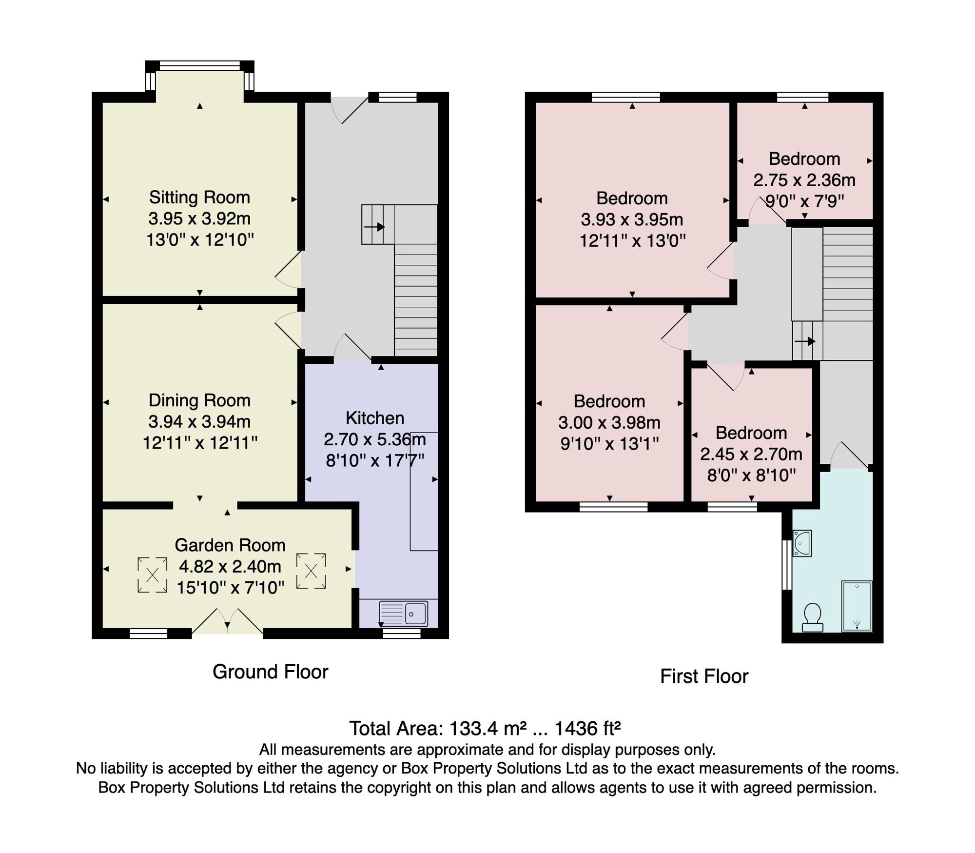3 Park Avenue, Knaresborough floorplan