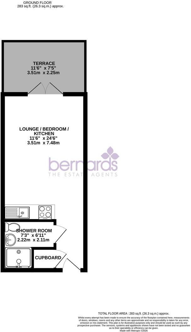 32 The Salthouse Apartments, Salt Meat Lane, Gosport floorplan