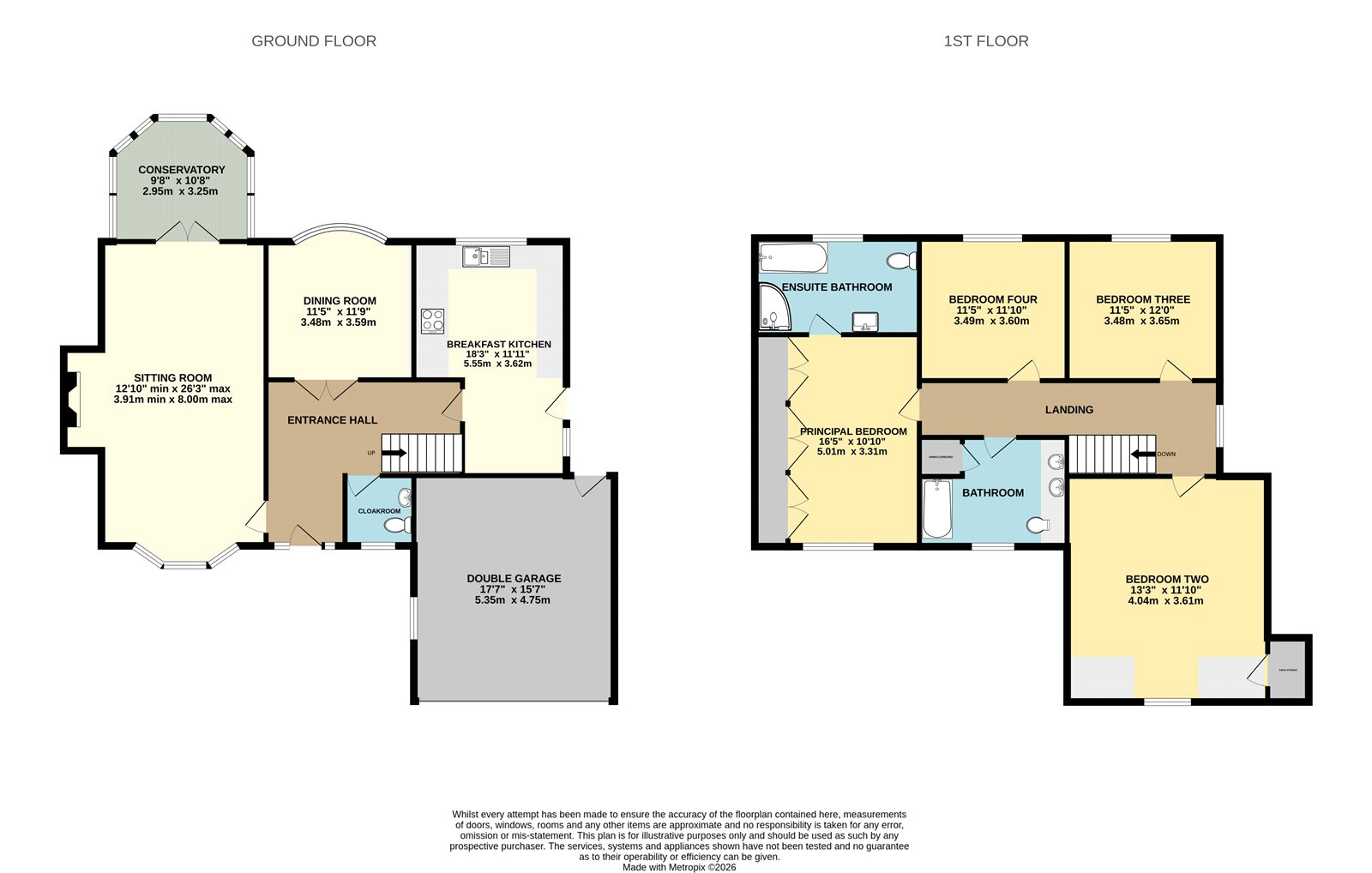 4, Barnetts Lane, Worcestershire floorplan
