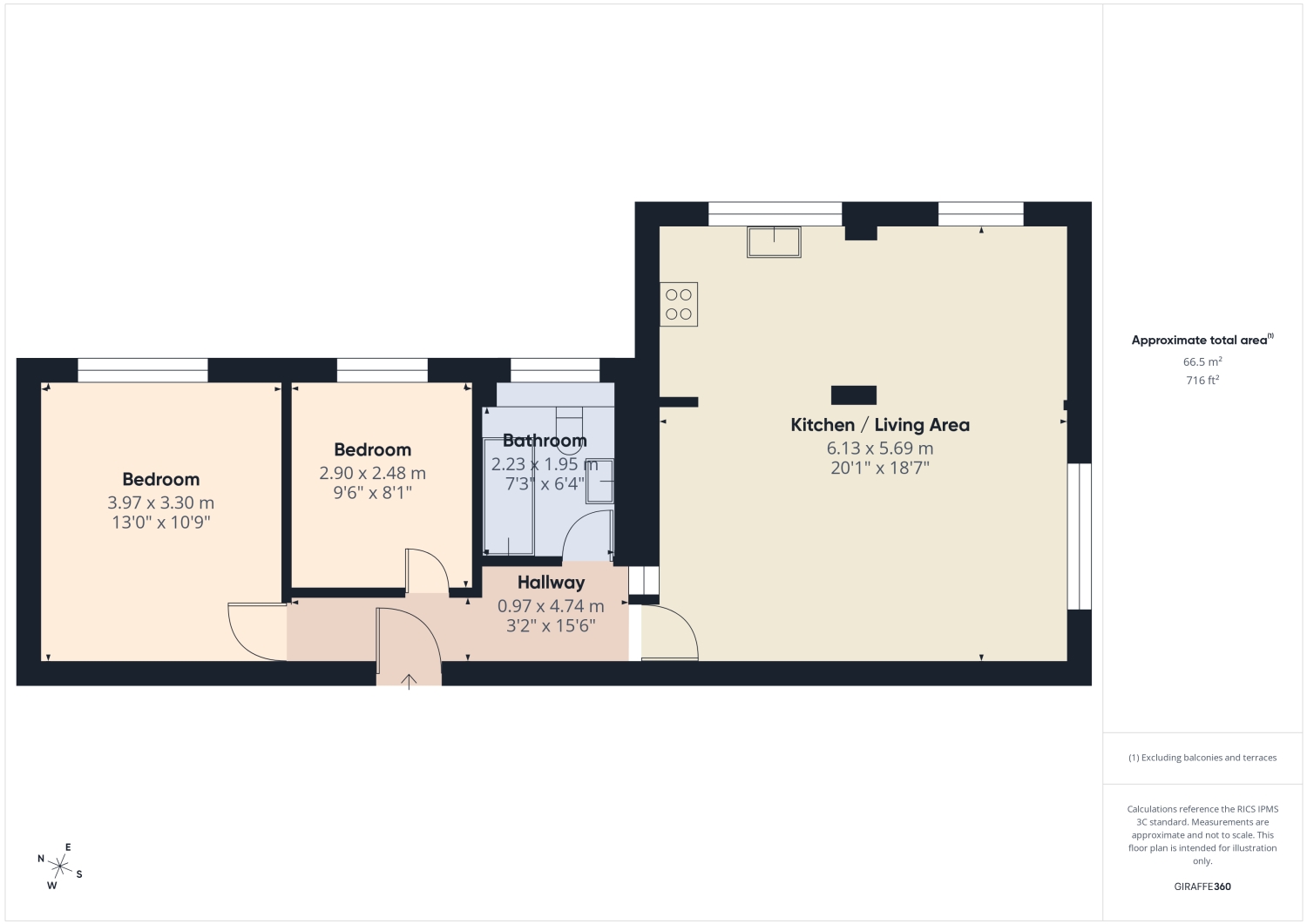 Flat 15, Brinkburn Court, 8 Brinkburn Vale Road, Sheffield floorplan
