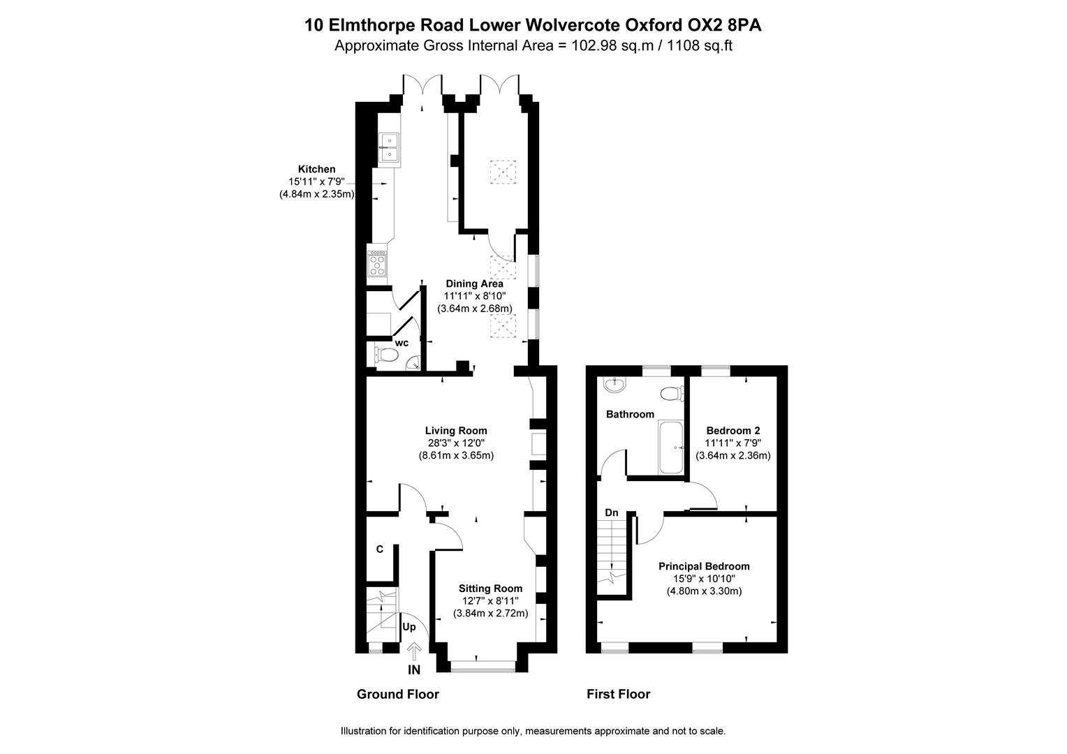 10, Elmthorpe Road, Oxford floorplan