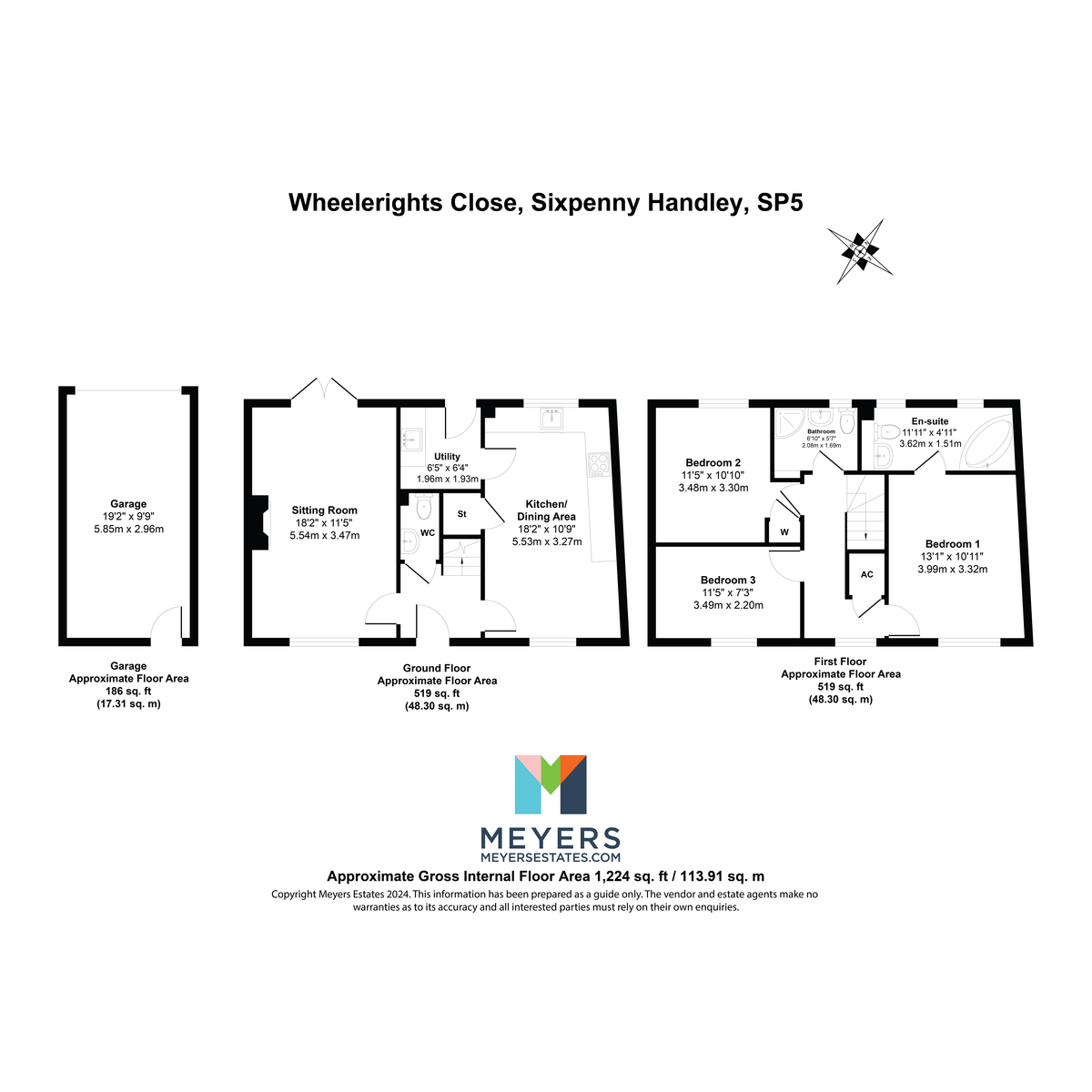 Wheelwrights Close, Salisbury floorplan