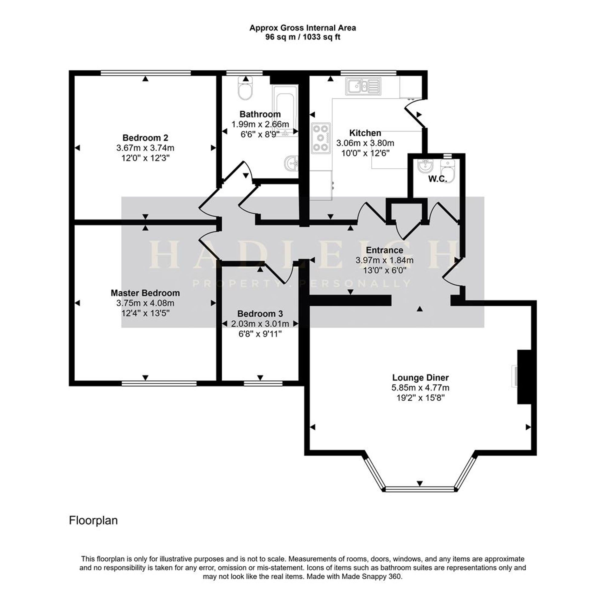 30 Viceroy Close, Birmingham floorplan