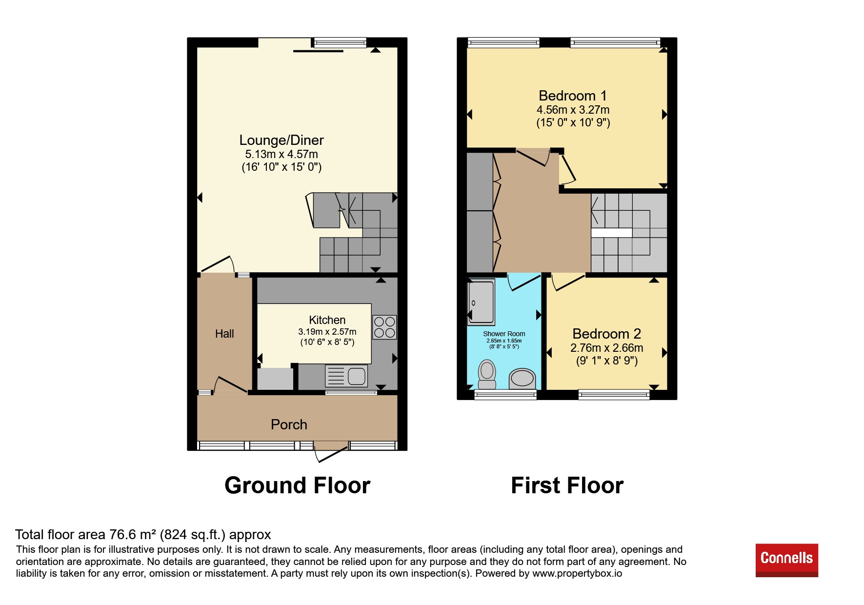 Harbour View Close, Brixham floorplan