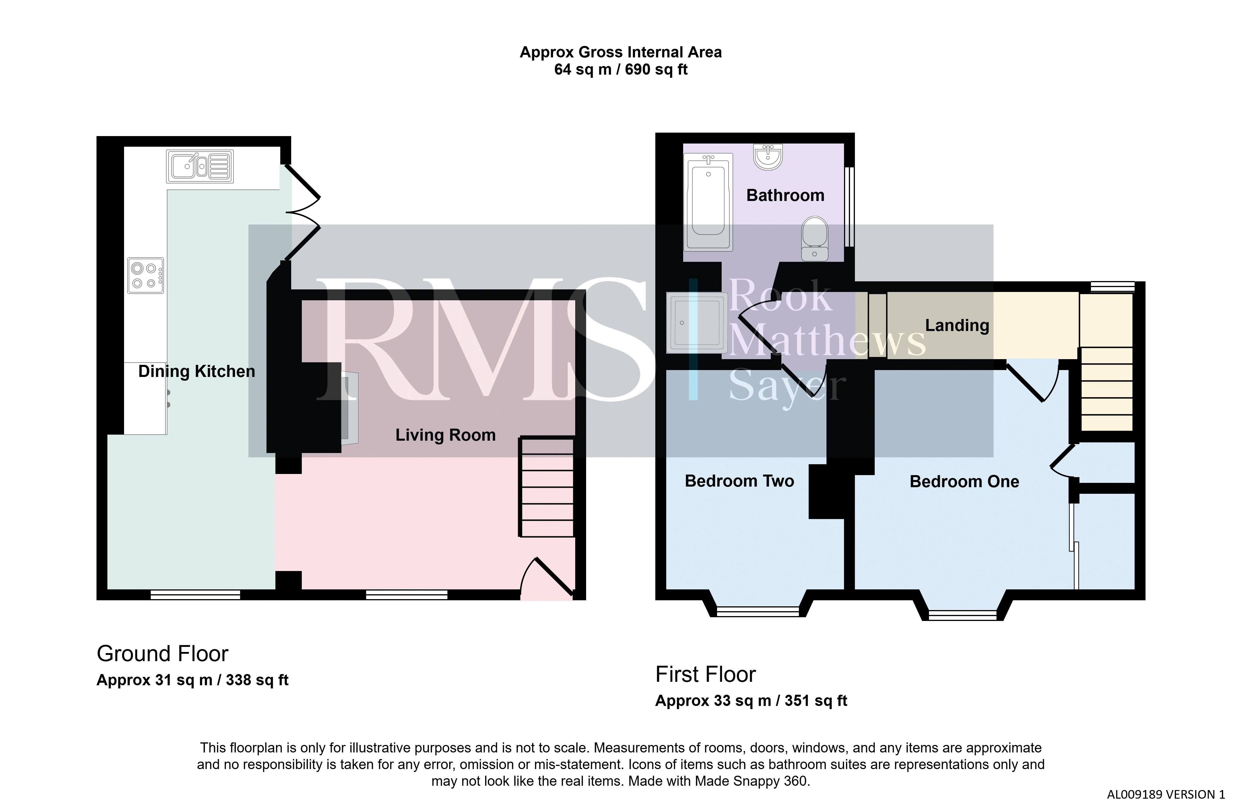 2, Prudhoe Street, Alnwick floorplan