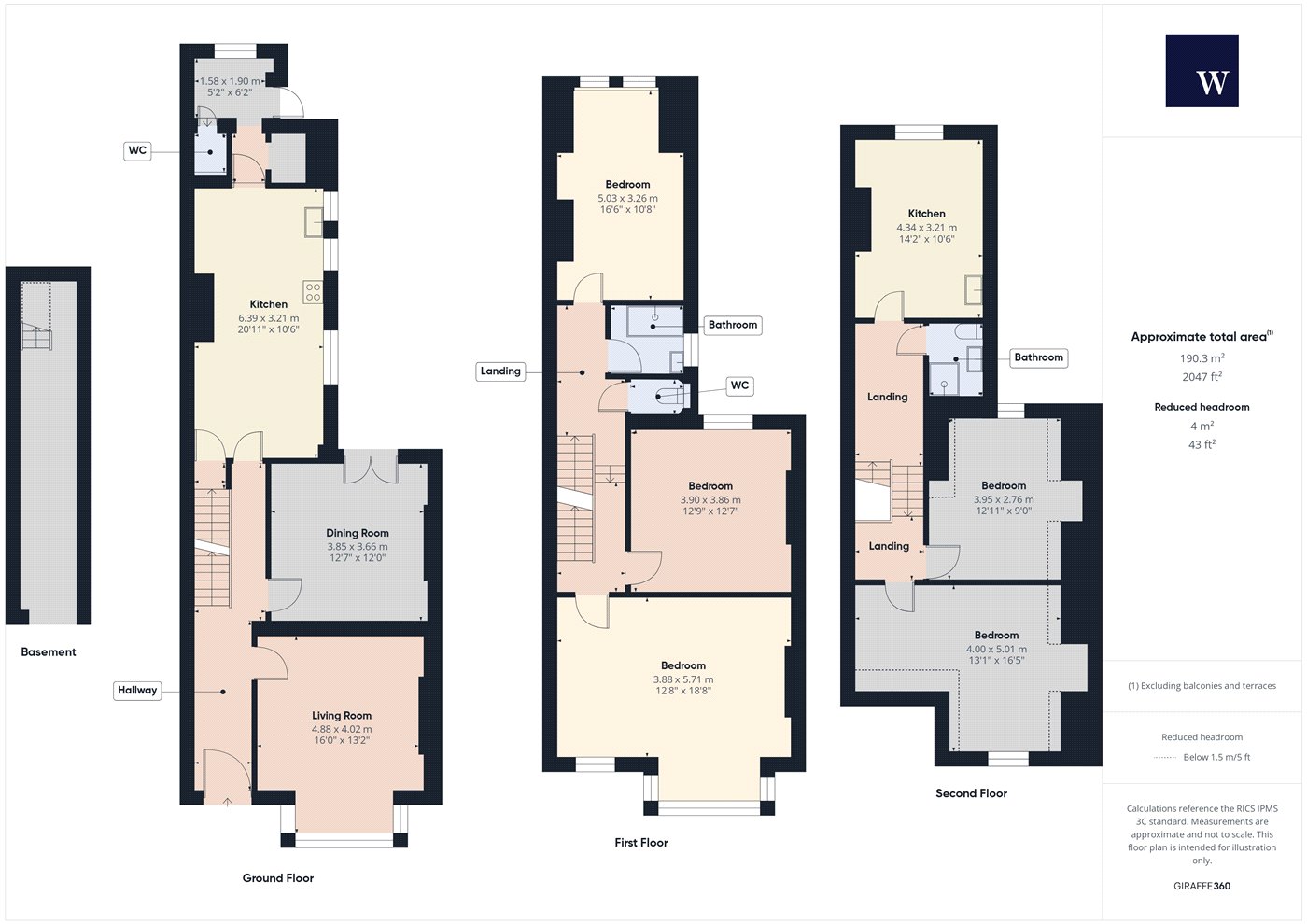 27, Tankerville Road, London floorplan