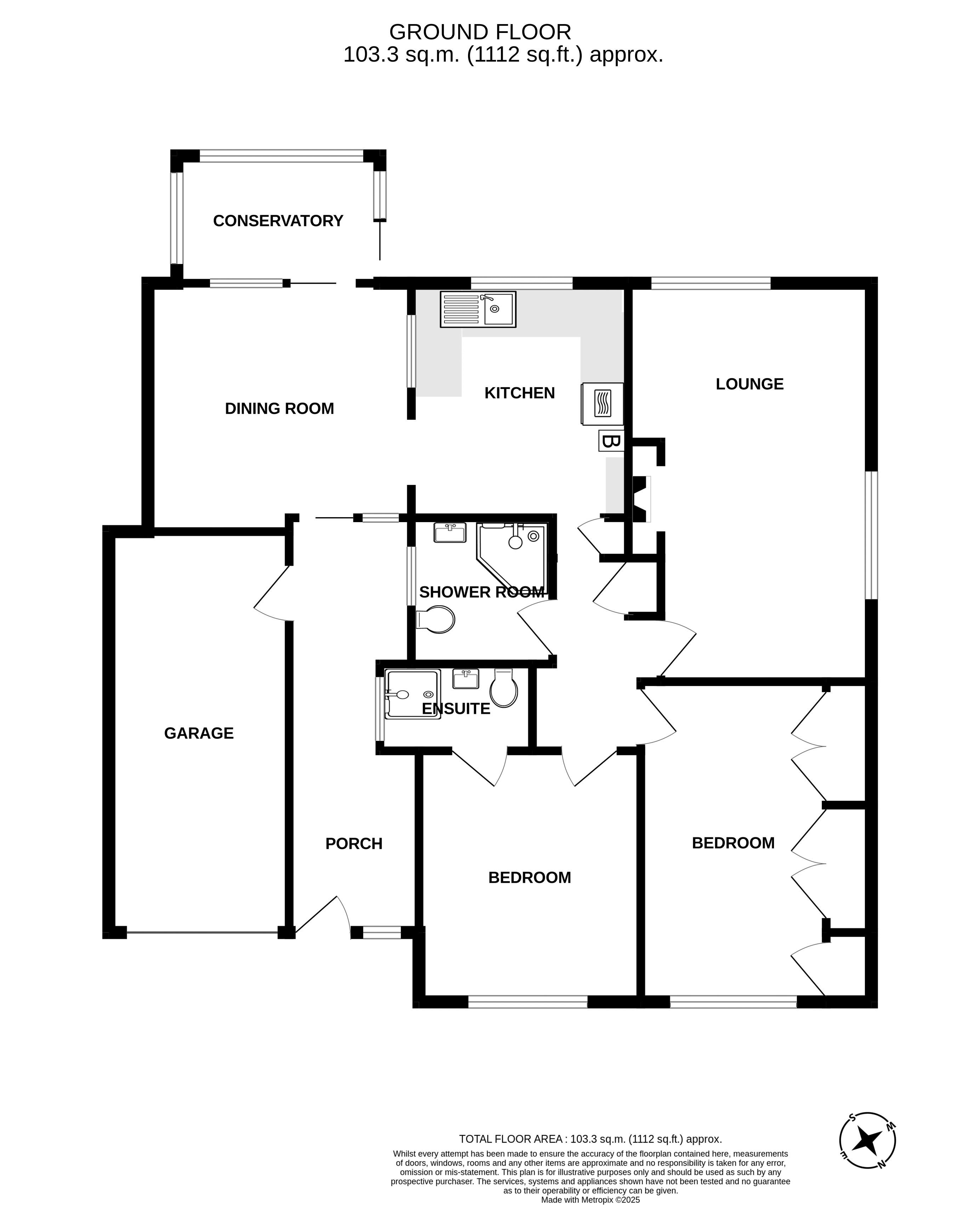 16, Sanders Road, Brixham floorplan
