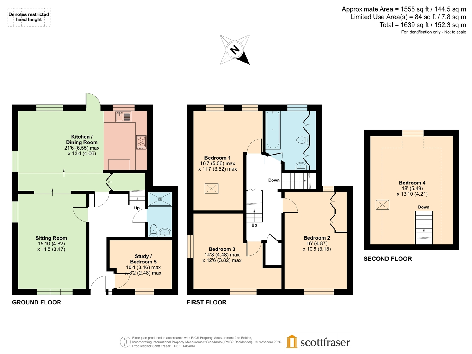 52, Mill Lane, Oxford floorplan