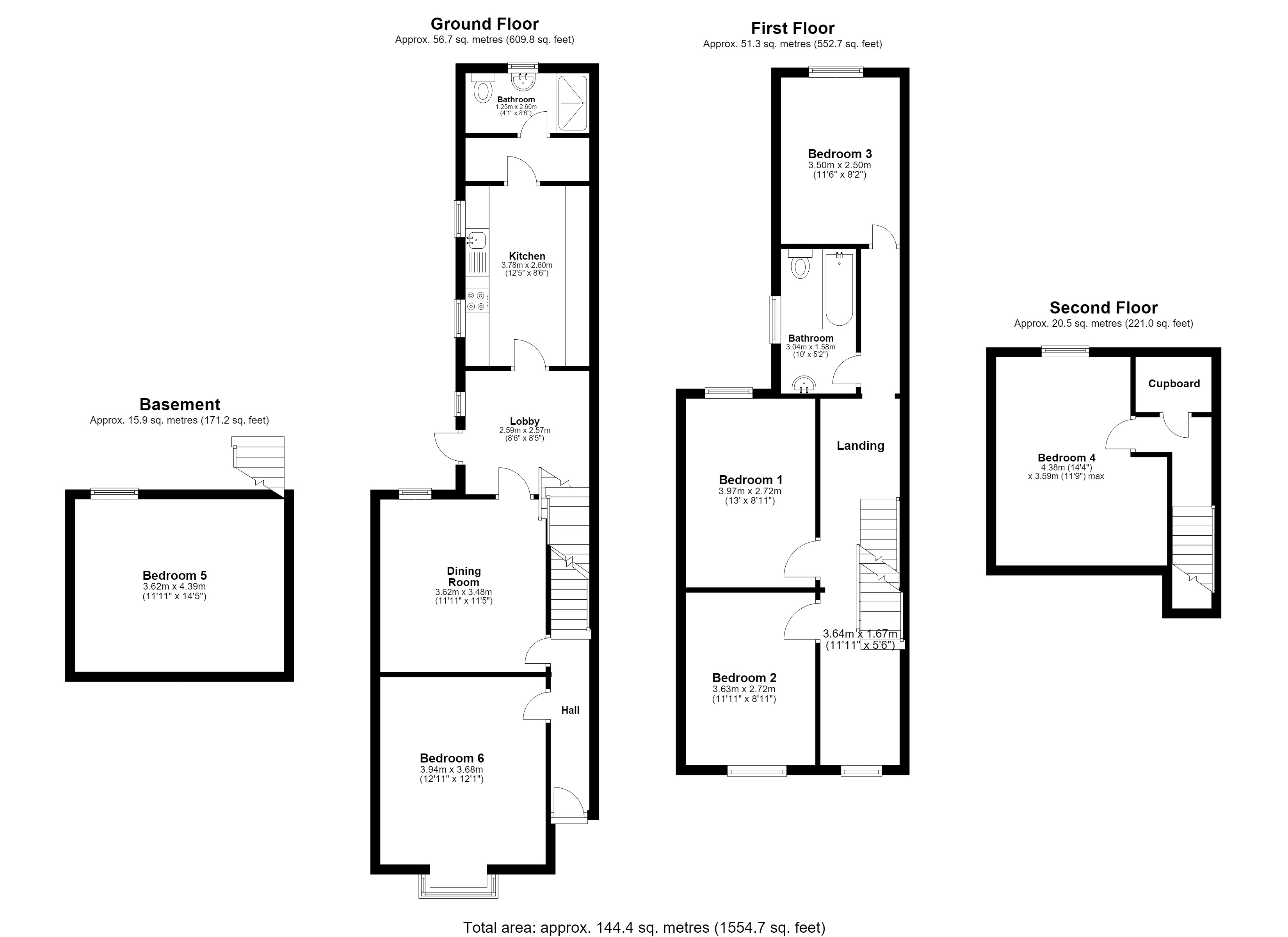 38, Cambridge Street, Milton Keynes floorplan