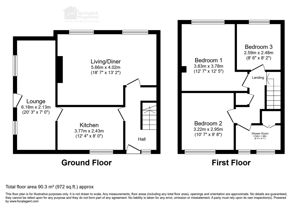 11, Perlethorpe Close, Nottingham floorplan