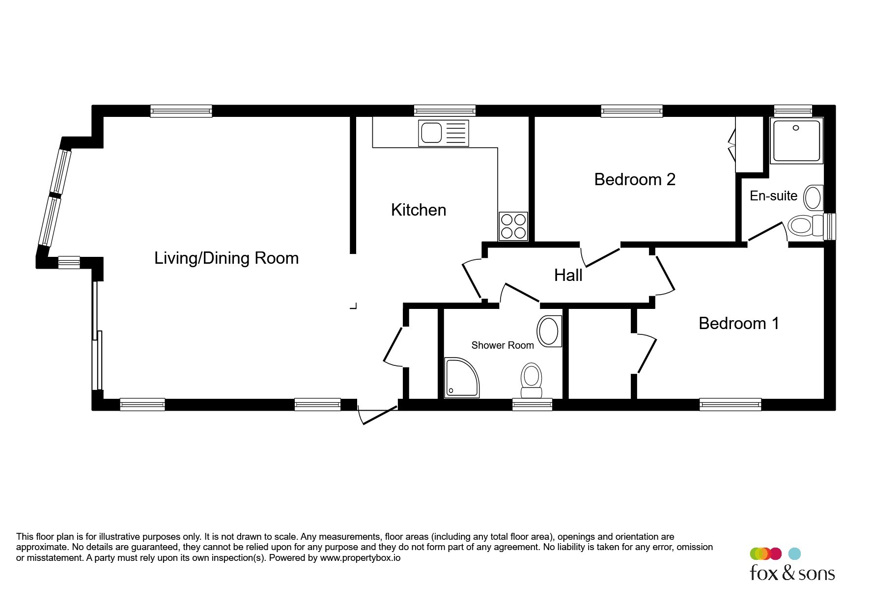 55, Warren Bay Holiday Village, Watchet floorplan