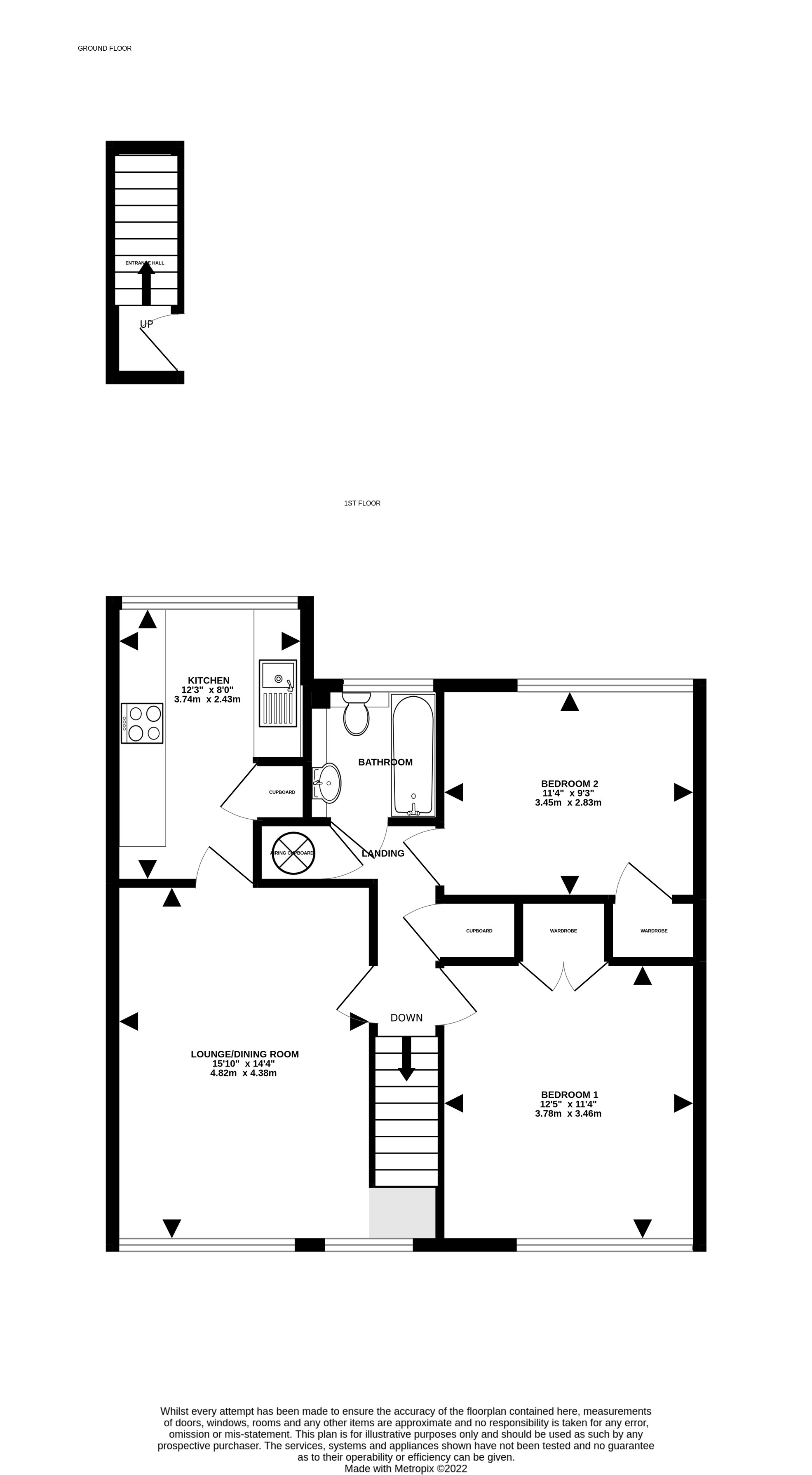 Rickman Close , Woodley  floorplan