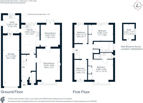 2, Tylston Meadow, Hampshire floorplan