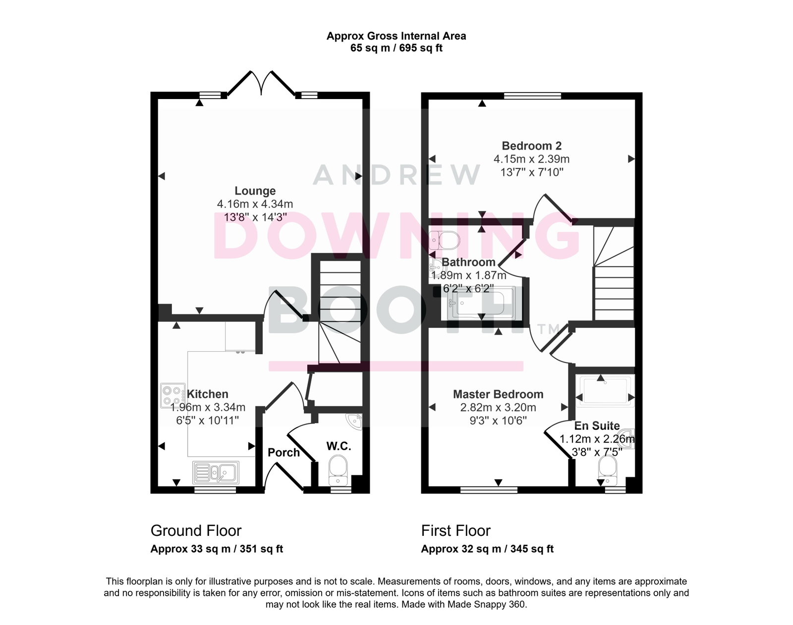 12, Murphy Street, Lichfield floorplan