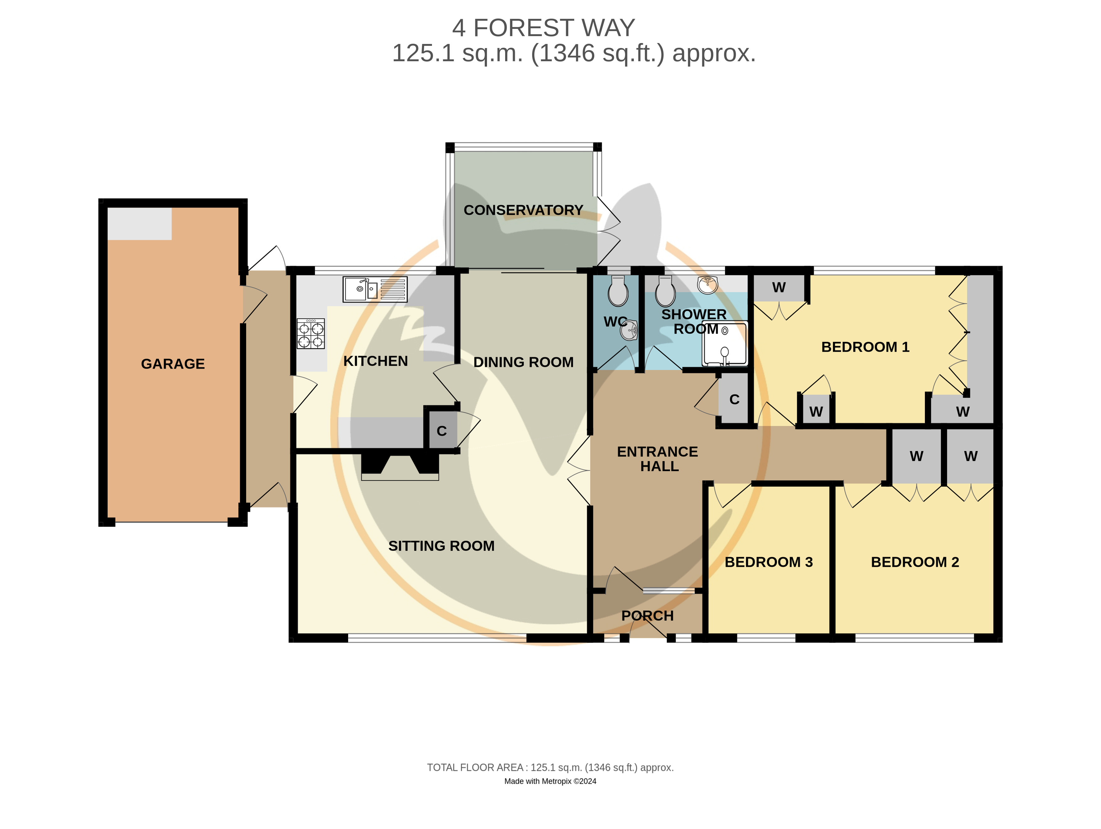 4, Forest Way, Lymington floorplan