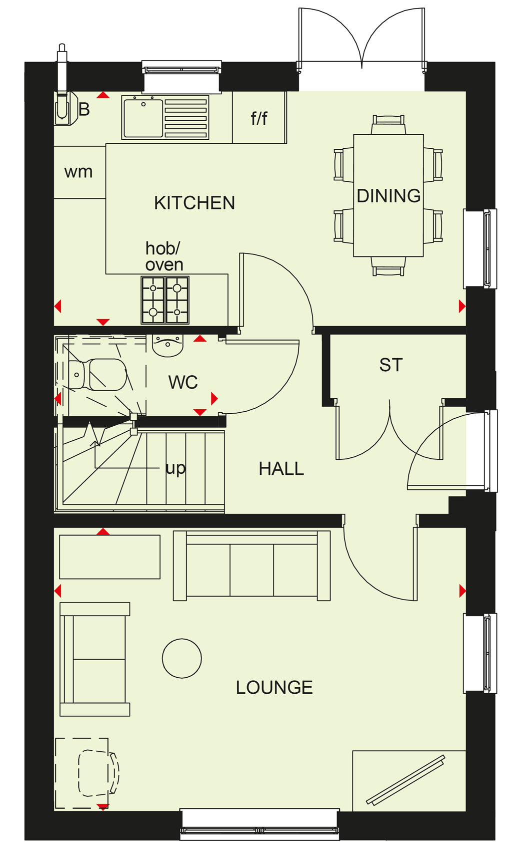 HA37979, Shaftesbury Road, Gillingham floorplan