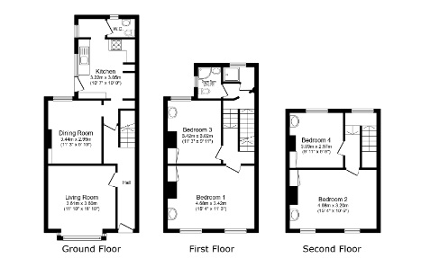 16, Beaconsfield Road, Dover floorplan