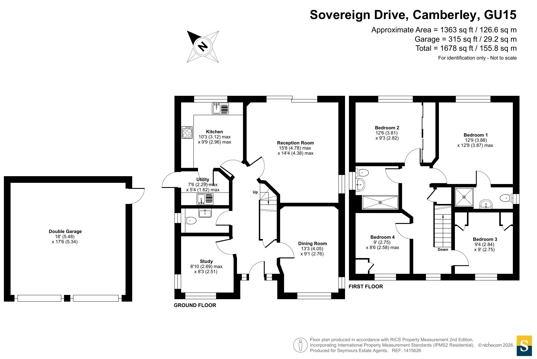 8, Sovereign Drive, Surrey floorplan