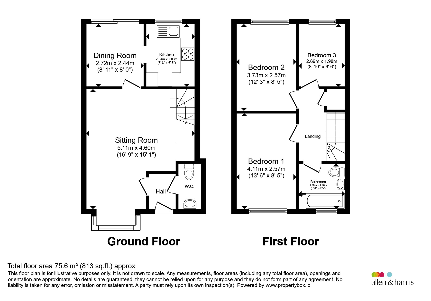 9, Sorrel Drive, Chippenham floorplan
