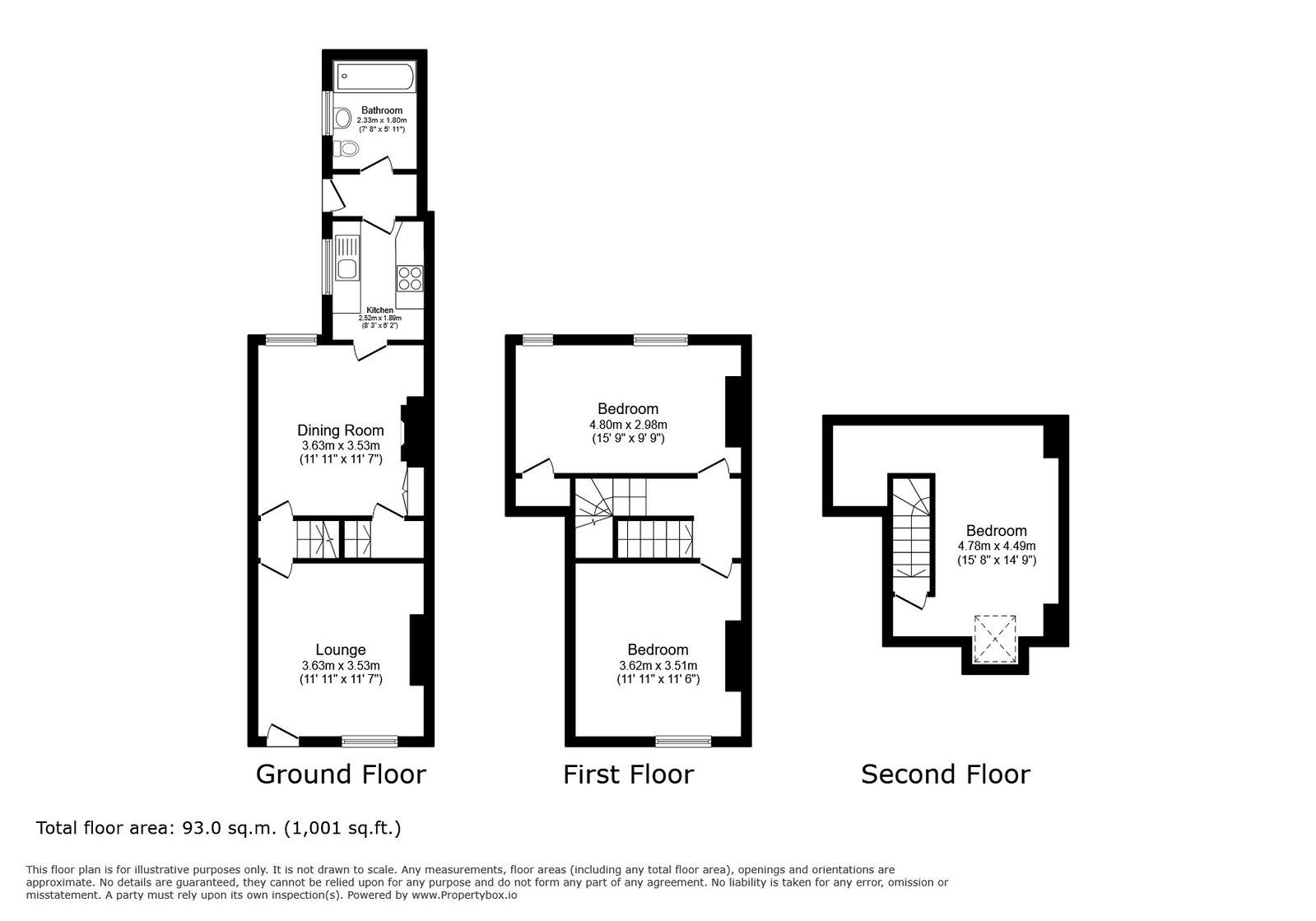 48, Linburn Road, Sheffield floorplan