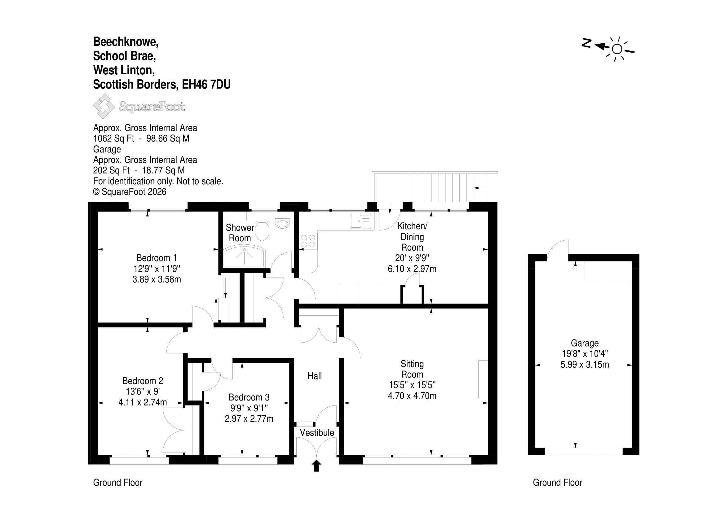 Beechknowe, School Brae, West Linton floorplan