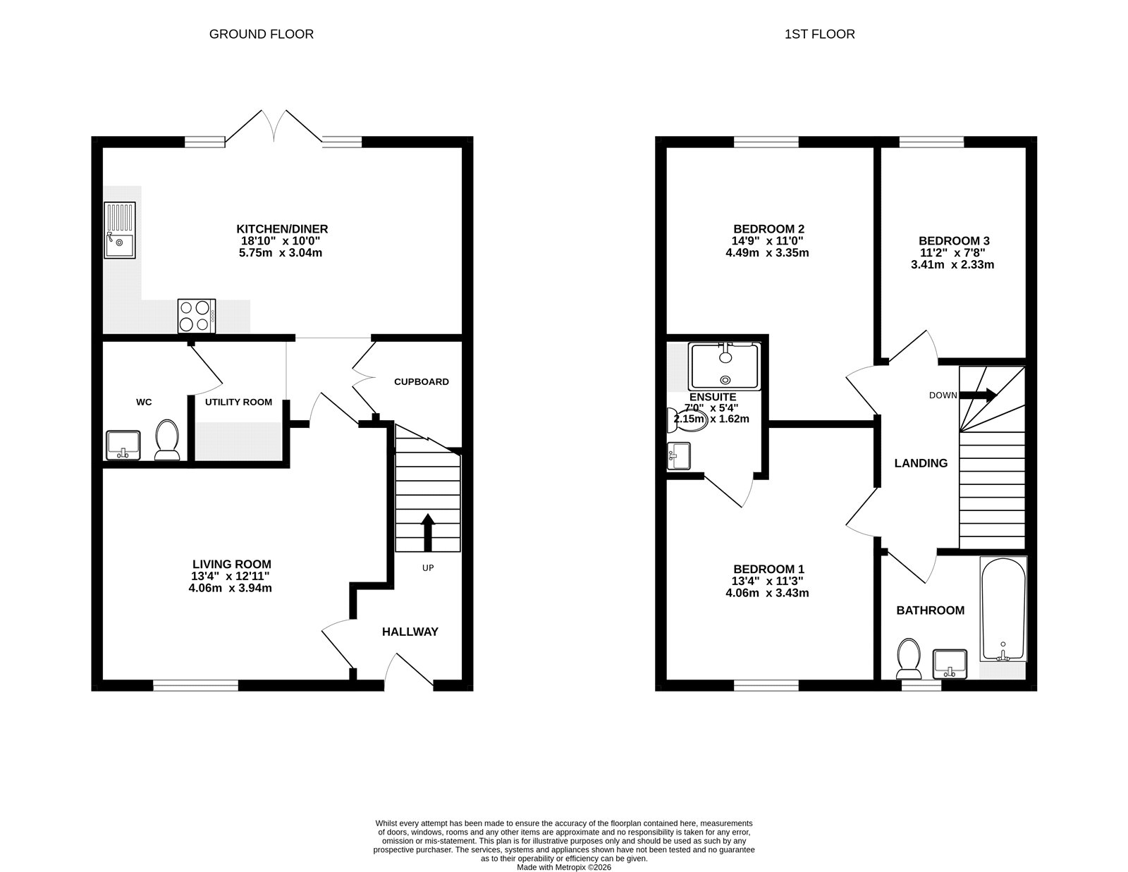 Whitworth Chase - Plot 110 (B'bell), 10, Orchid Drive, Durham floorplan