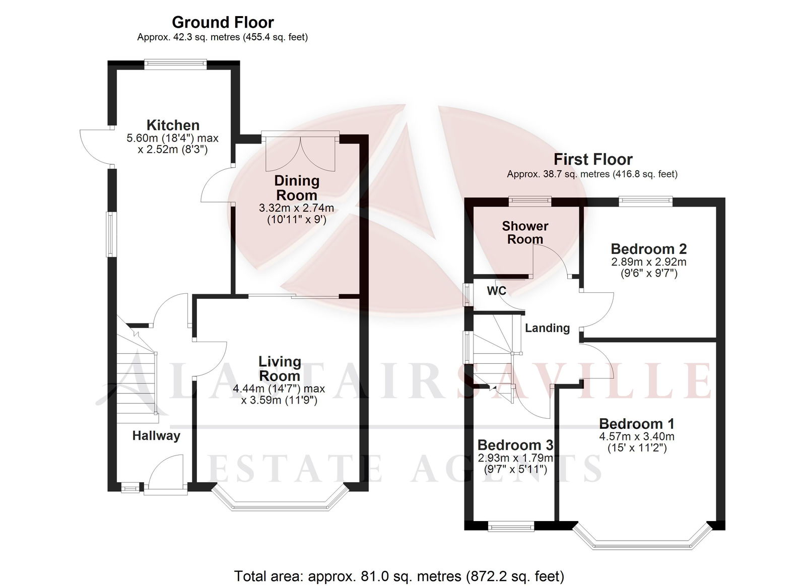 4, St. Peters Row, Maghull floorplan