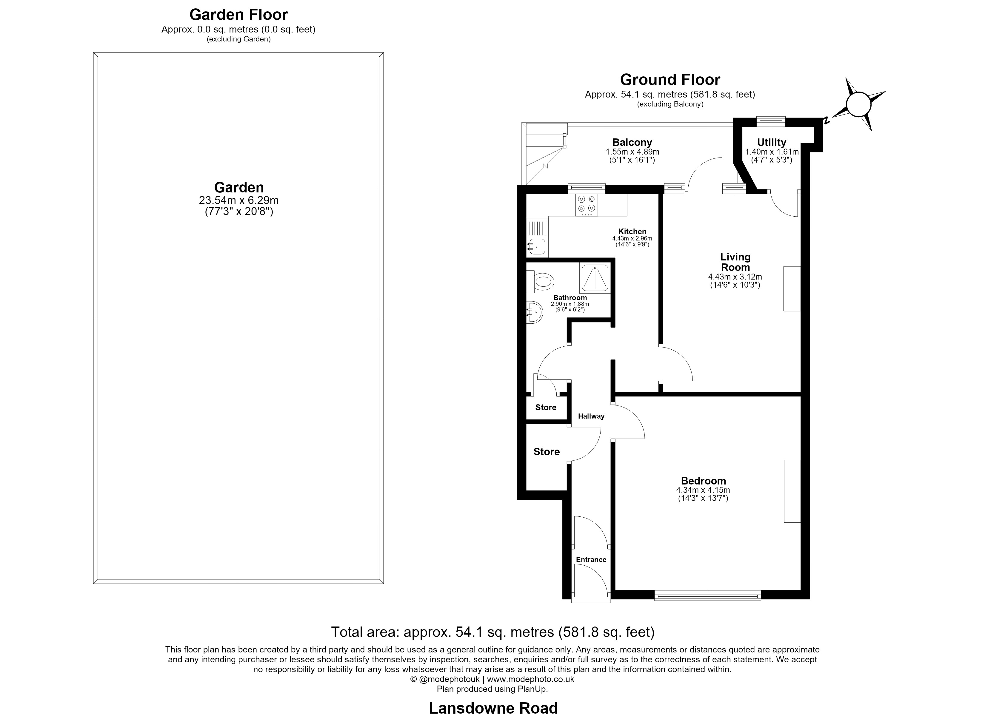 Lansdowne Road, Croydon floorplan