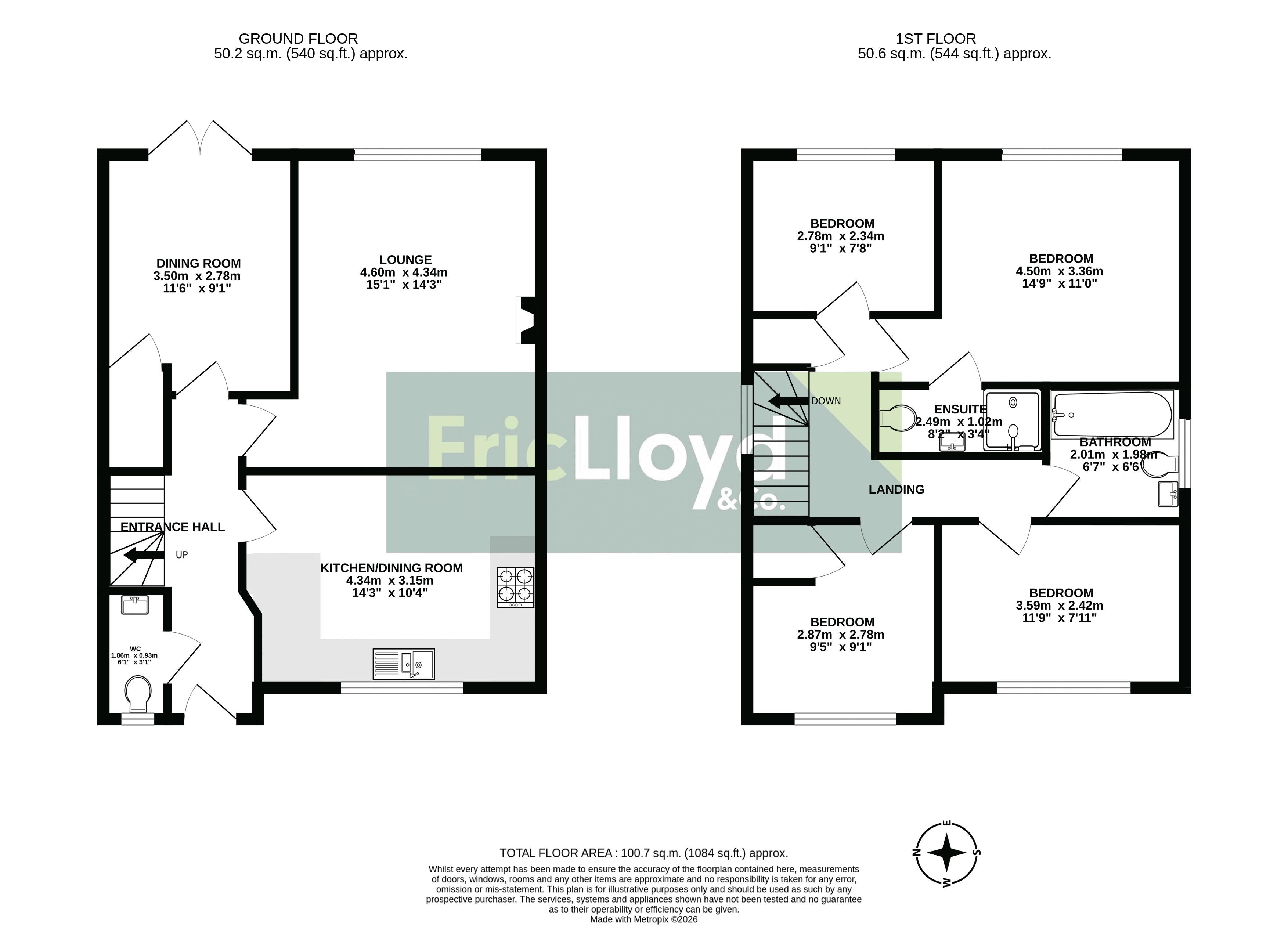 121, Dartmouth Road, Paignton floorplan