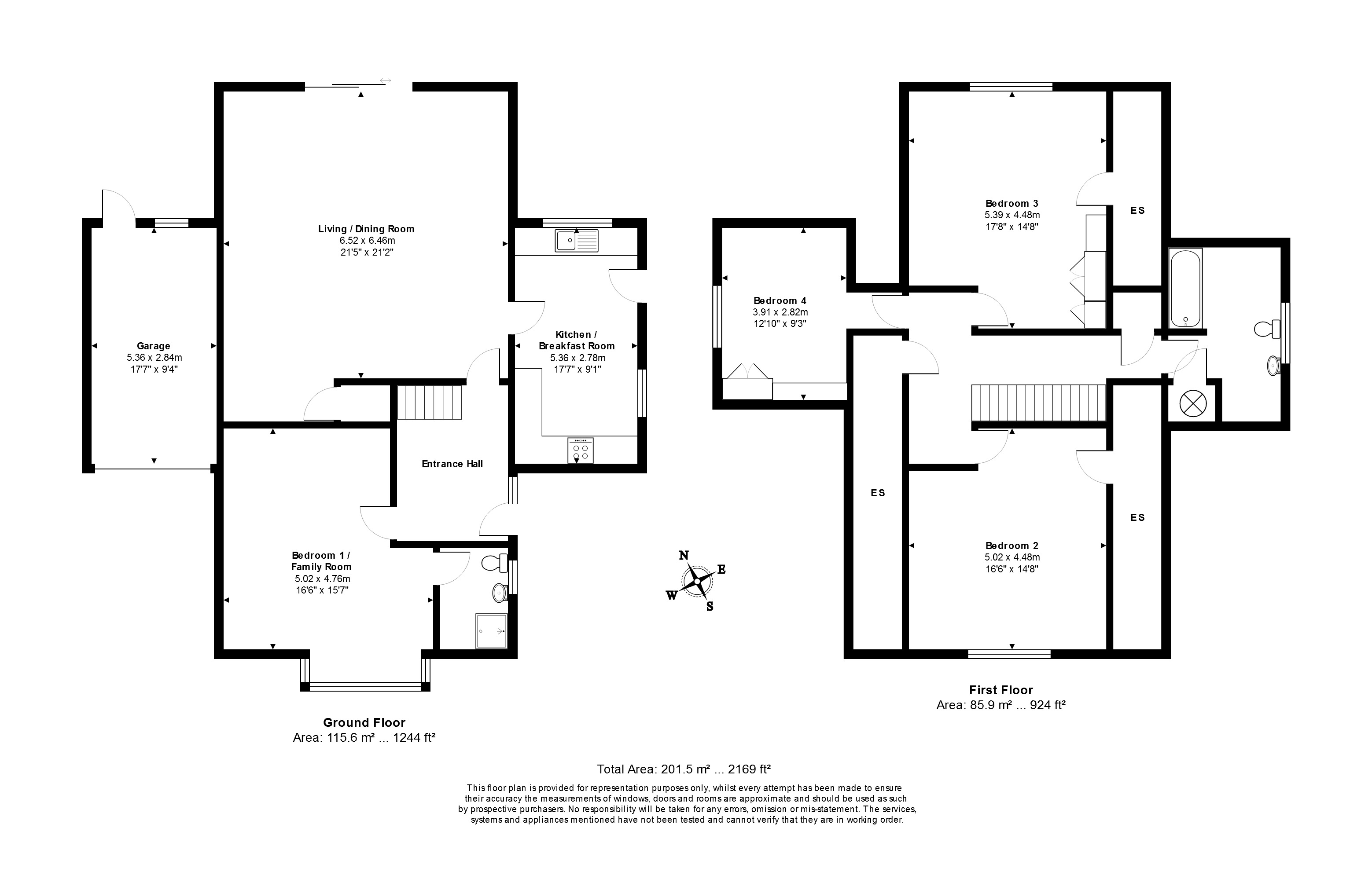 2, Fleet Road, Aldershot floorplan