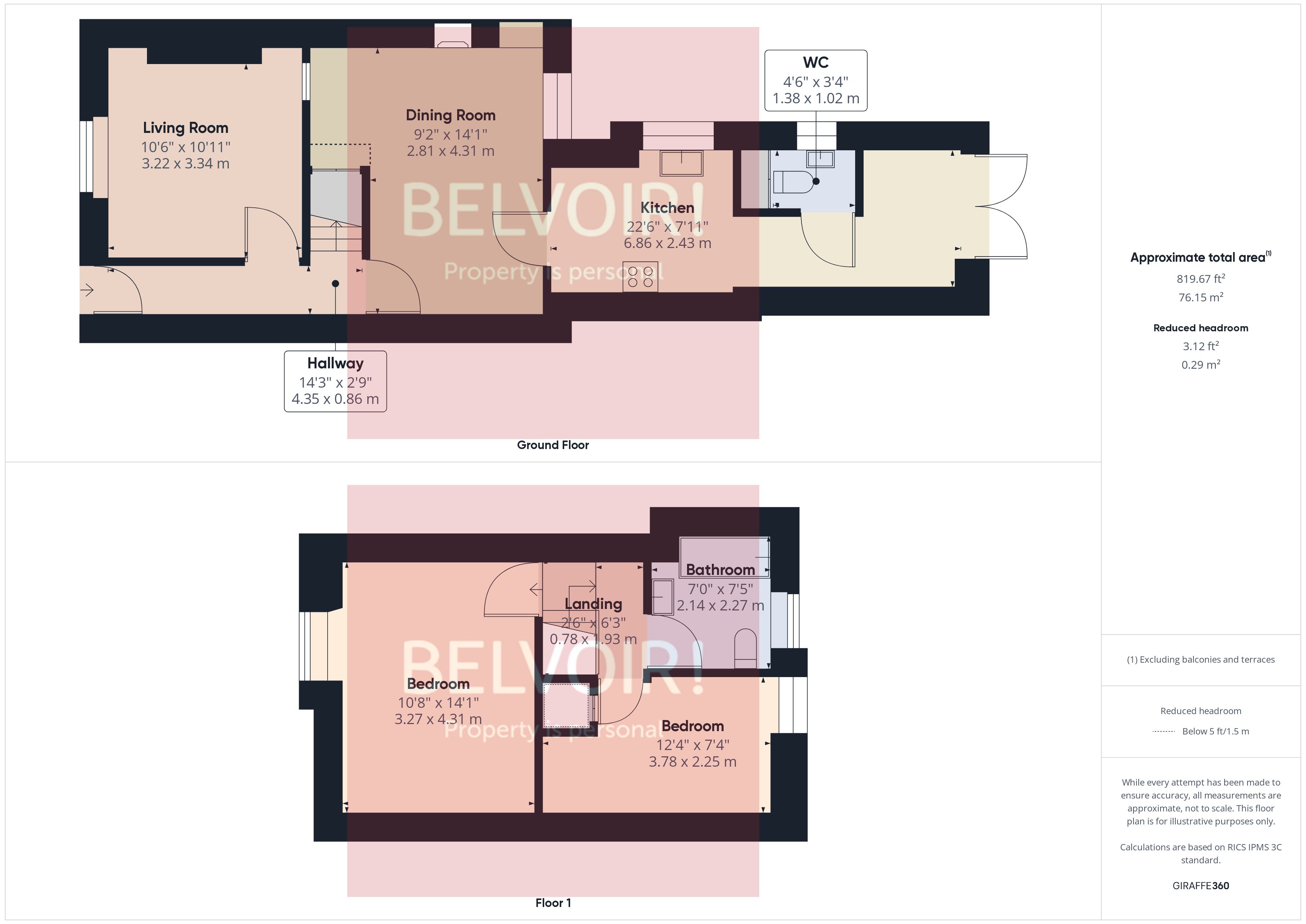 187, Marcroft Road, Swansea floorplan