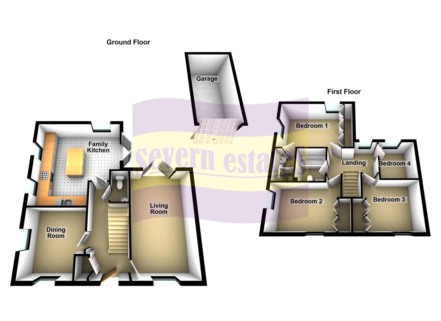 7, Axminster Drive, Stourport-On-Severn floorplan