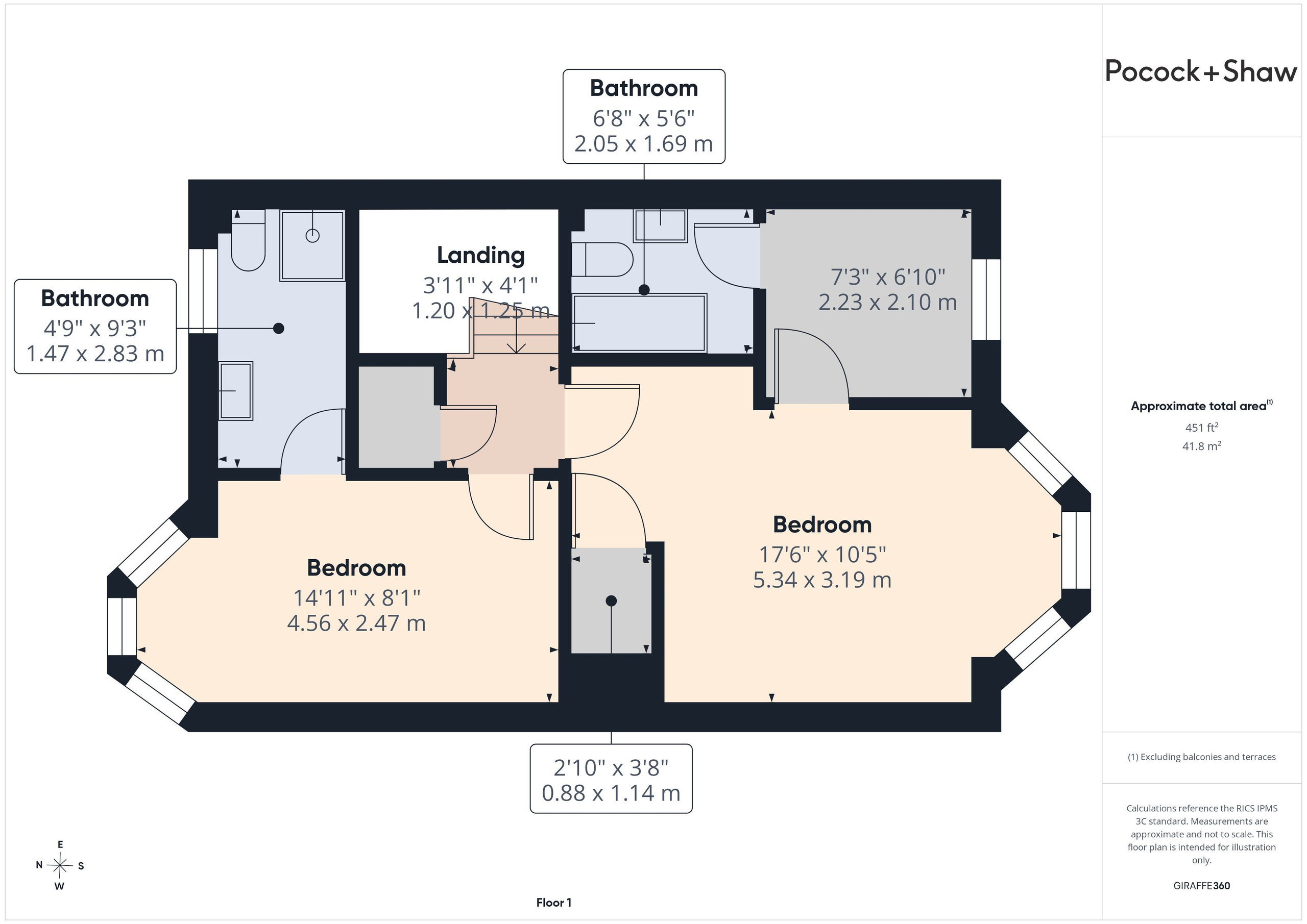 18 Chedworth Street, Cambridge floorplan