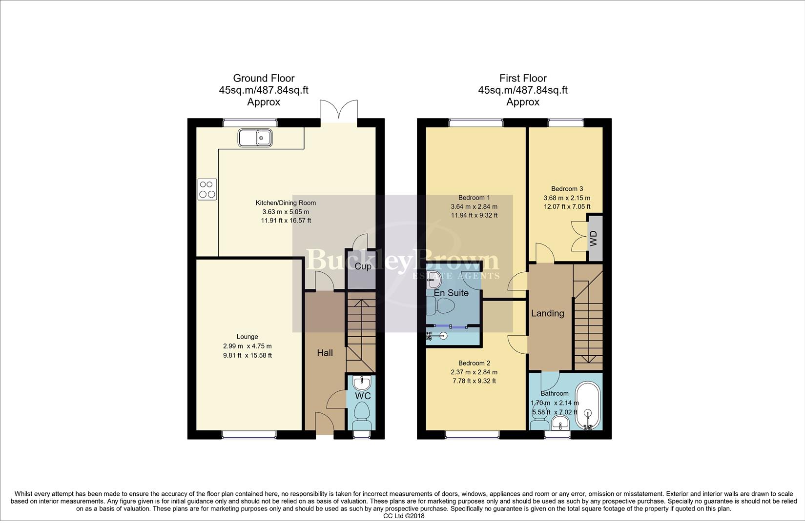 55, Foxglove Way, Mansfield floorplan