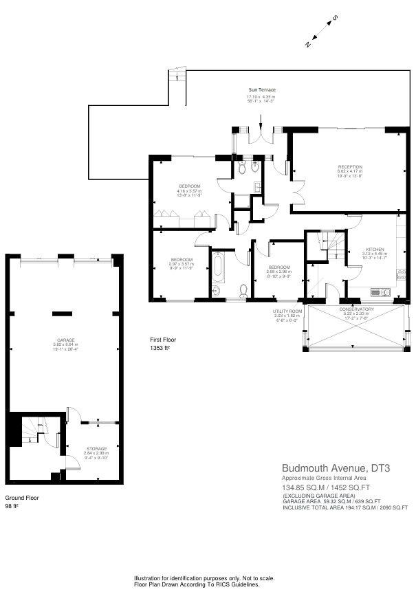 87, Budmouth Avenue, Weymouth floorplan