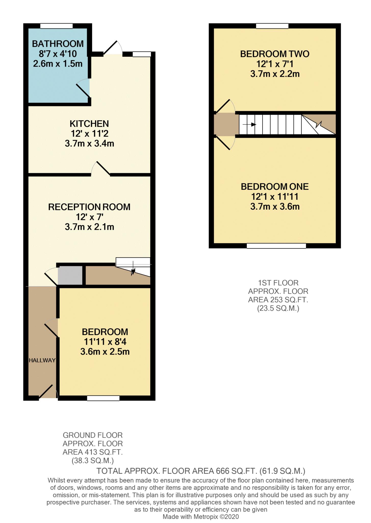 Whitley Street, Reading floorplan