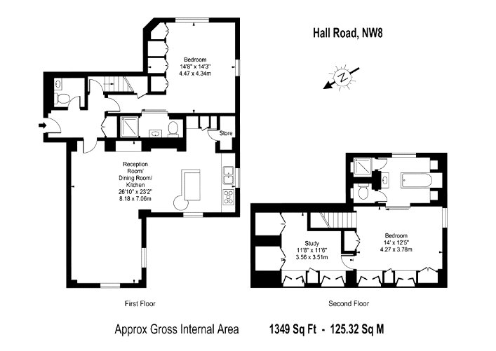 11 The Yoo Building, 17, Hall Road, London floorplan