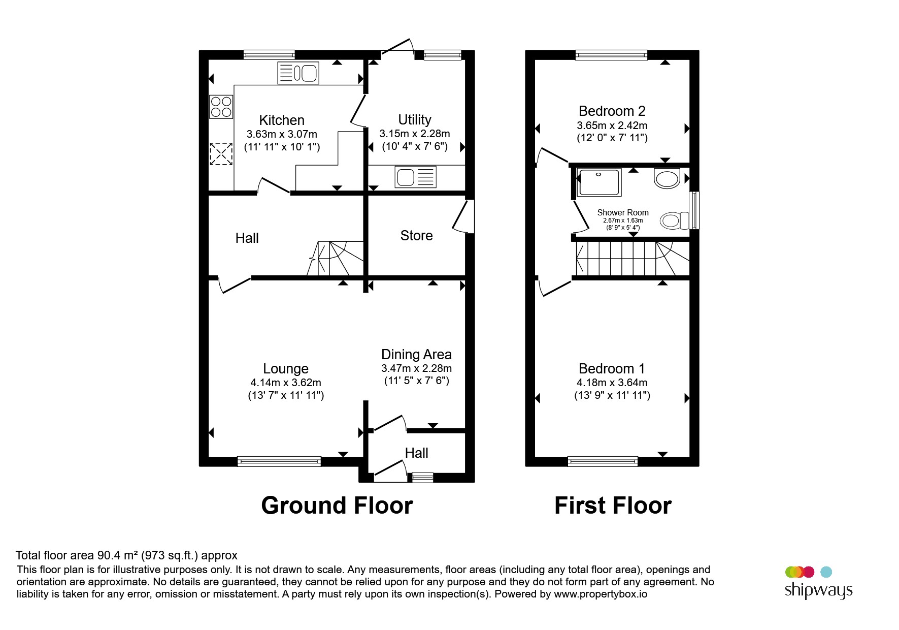101, Crestwood Avenue, Kidderminster floorplan