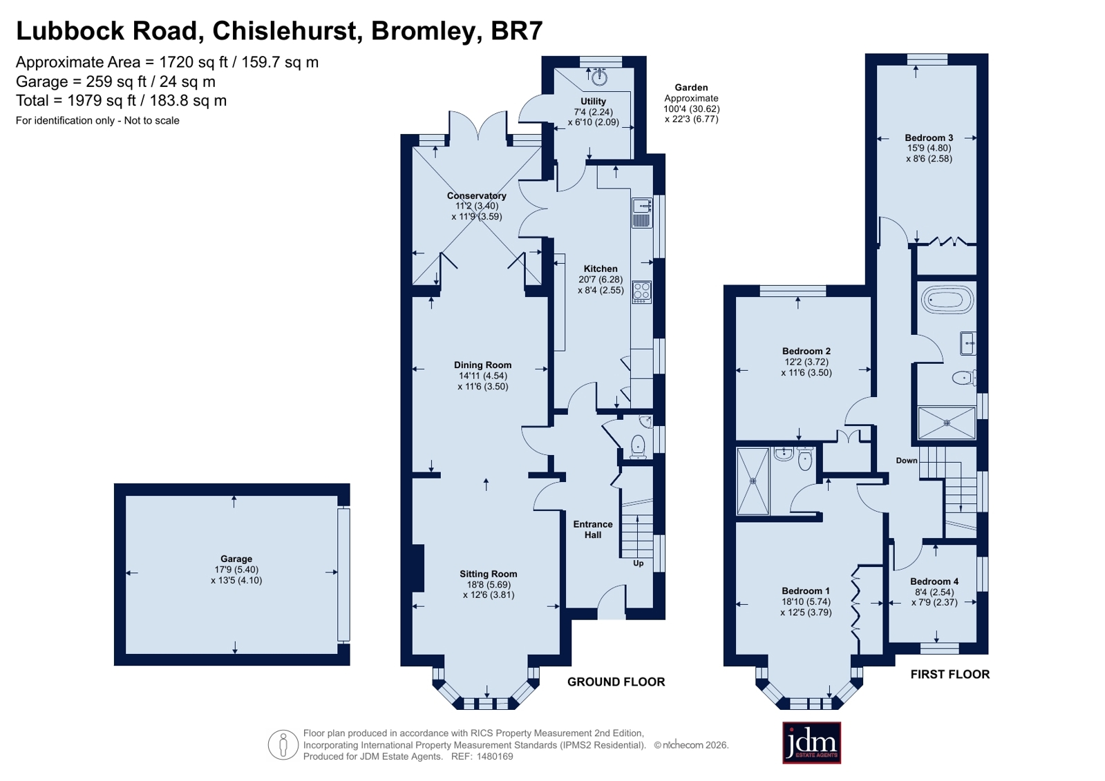 11, Lubbock Road, Chislehurst floorplan