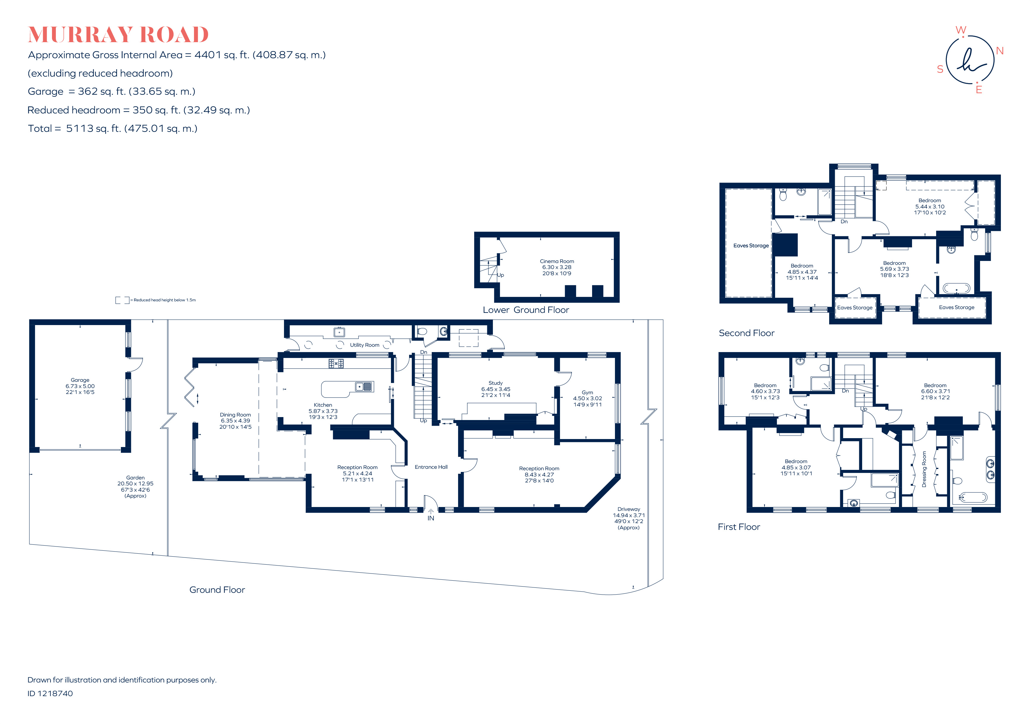 47, Murray Road, London floorplan